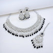 Bridal Jewelry Set – Mint Green & Champagne Kundan Choker