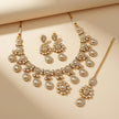 Bridal Jewelry Set – Pink & Gold