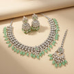 Bridal Jewelry Set – Blush Pink & Silver