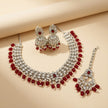 Bridal Jewelry Set – Lavender & Silver