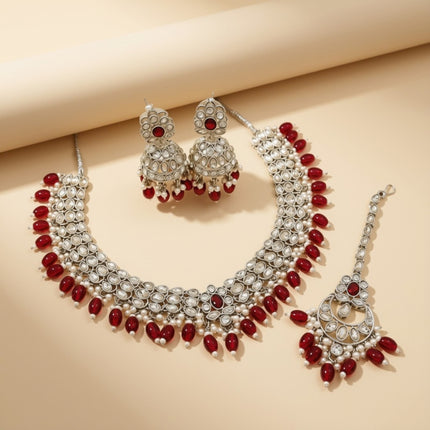 Bridal Jewelry Set – Lavender & Silver