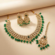 Bridal Jewelry Set – Royal Blue & Antique Gold